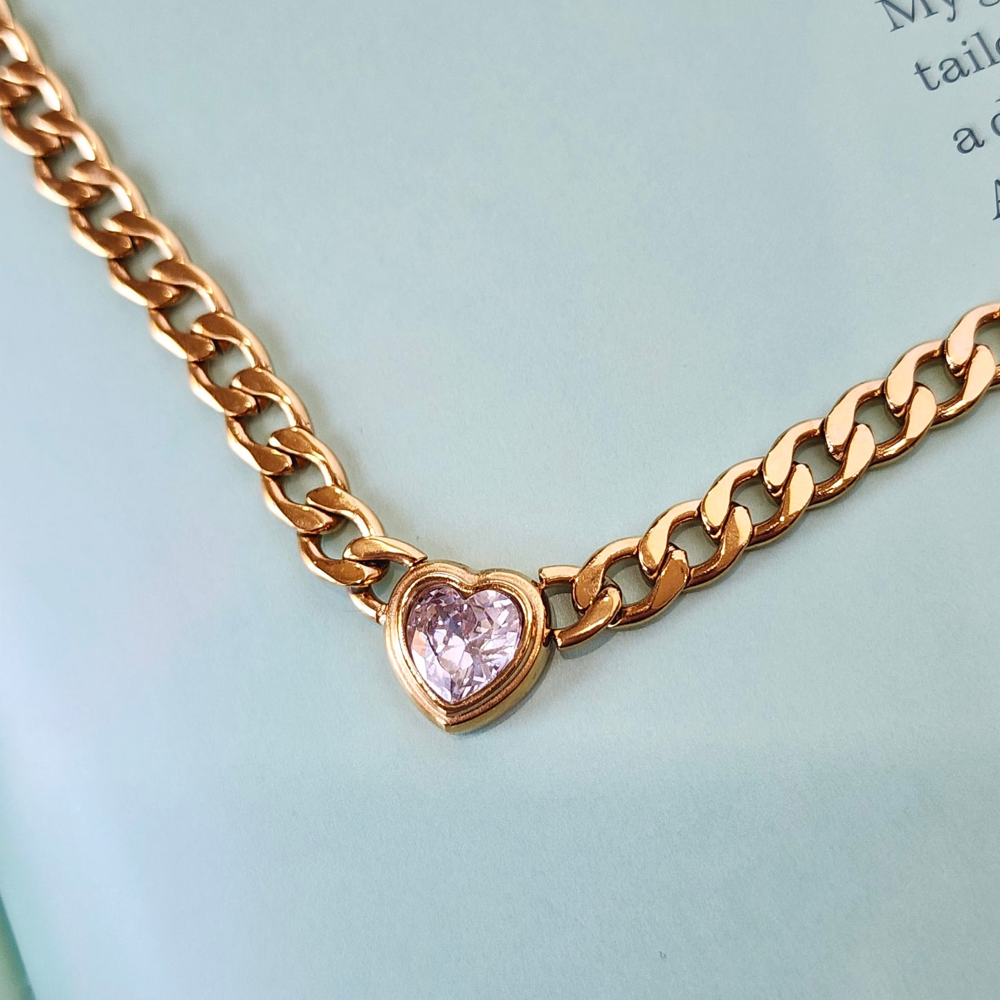 The Devotion Heart Necklace