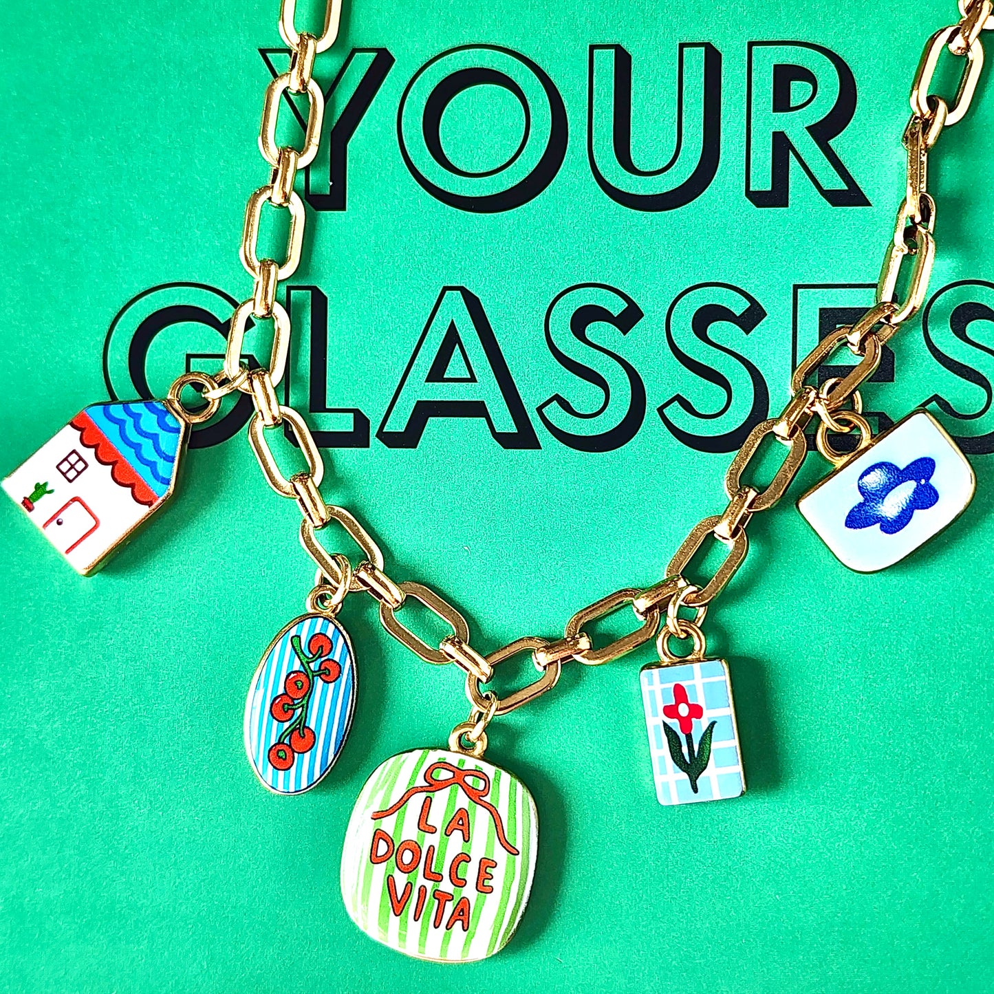 La Dolce Vita Charm Necklace