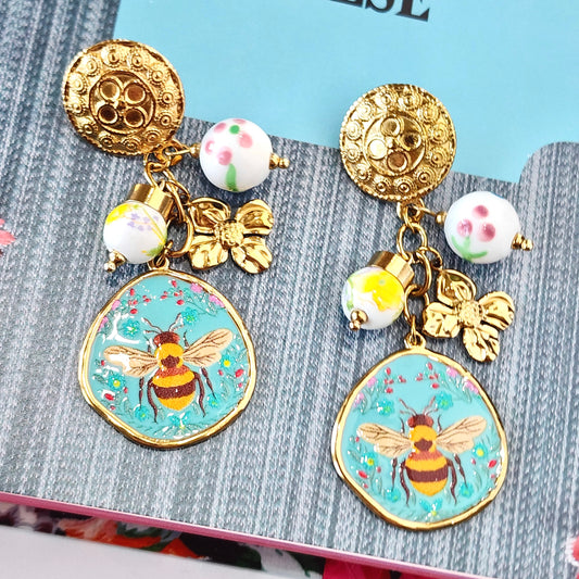 The Busy Bee Earrings
