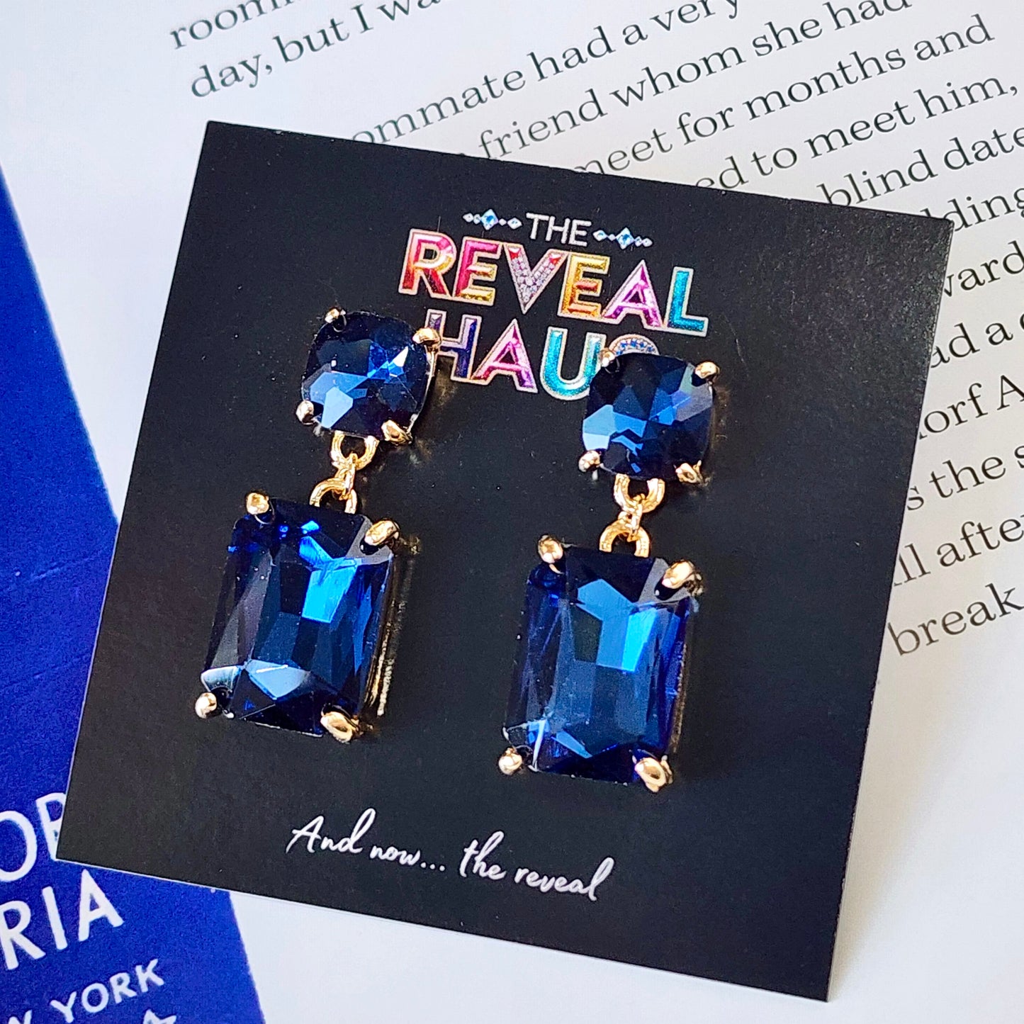 The Debby Dangle Crystal Earrings