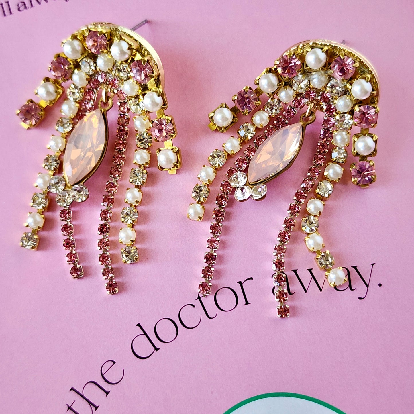 The Muse The Pink Tinsel Set