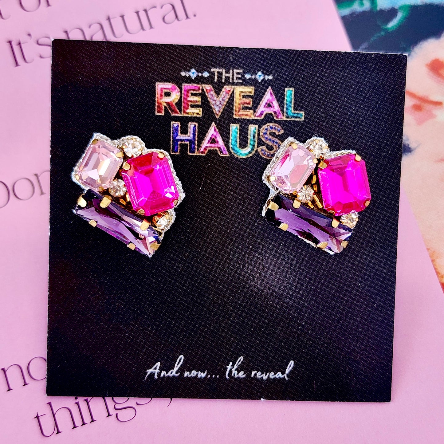 The Pink Martini Earrings