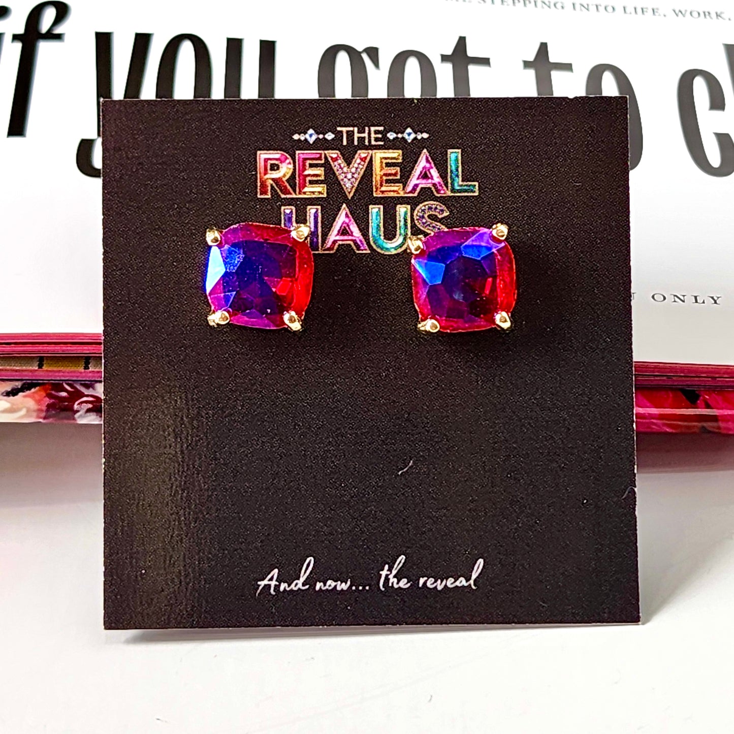 The Harlow Crystal Earring Studs