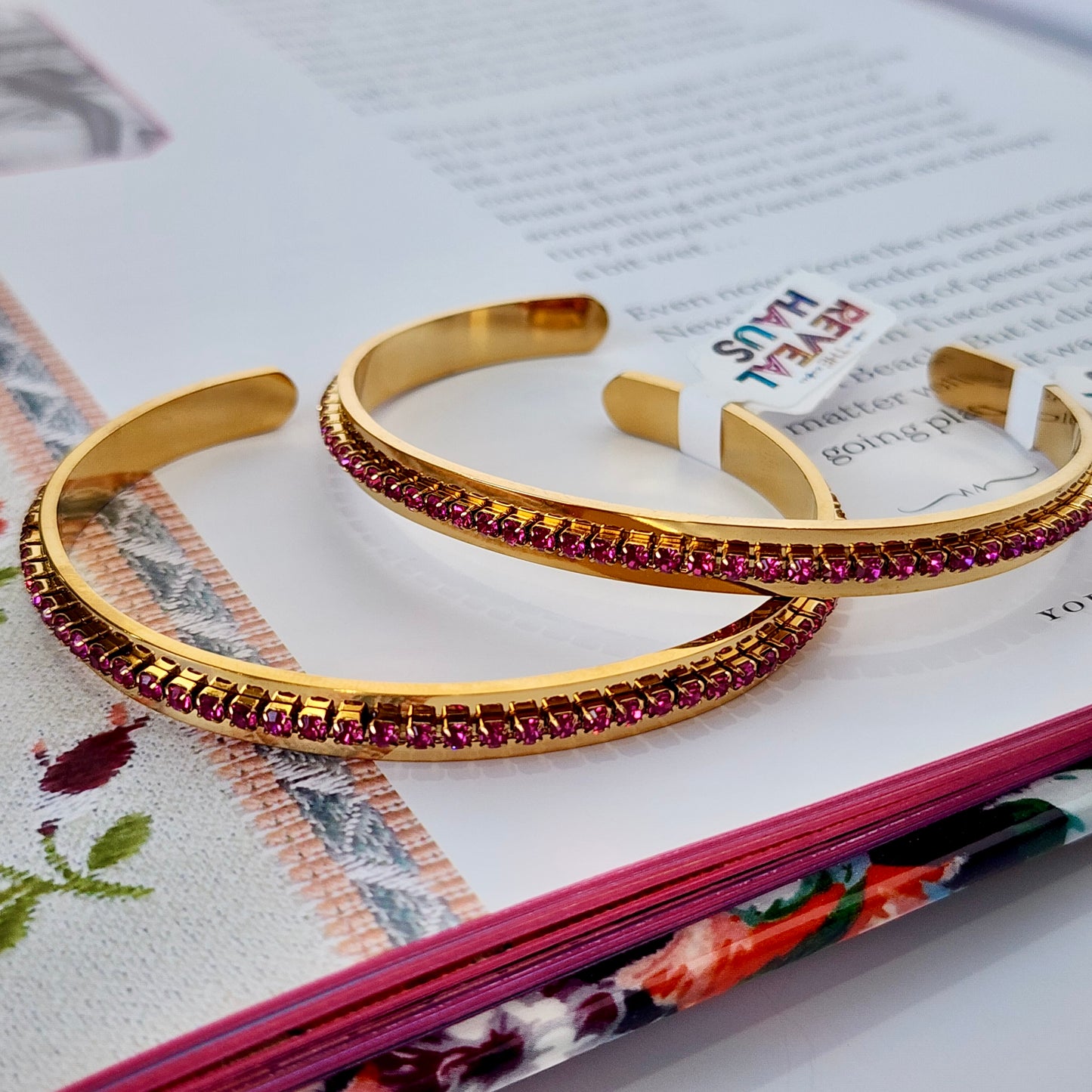 Pink Flash Cuff