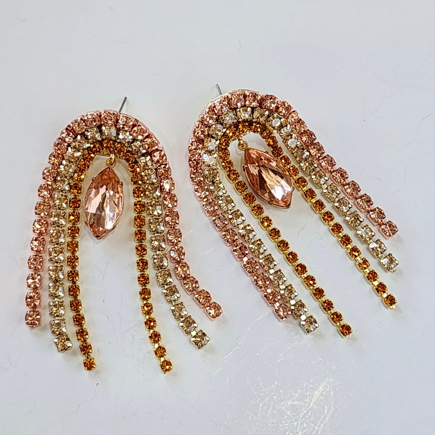 Marquee Crystal Earrings The Muse Collection