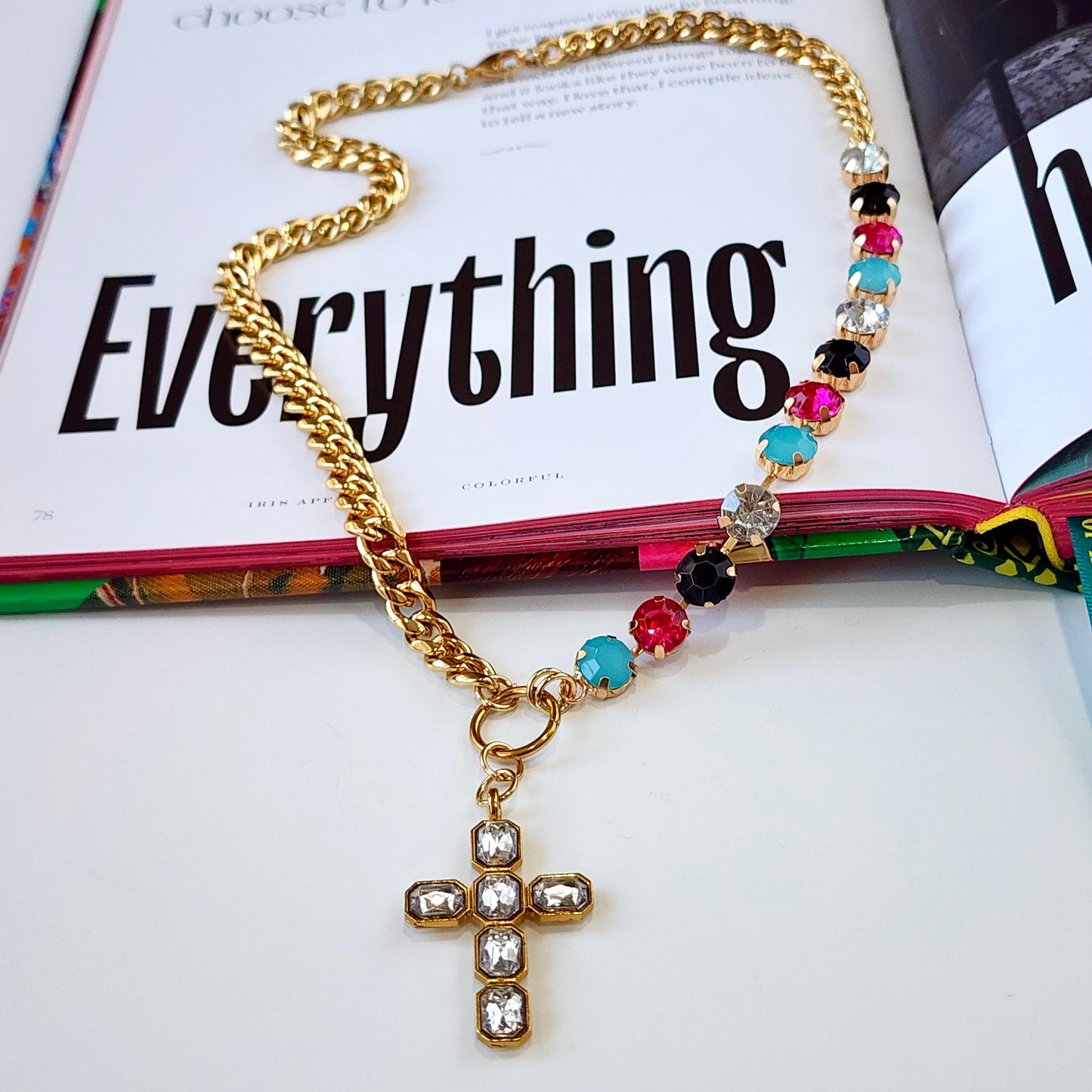The Cabana Nights Crystal Necklace