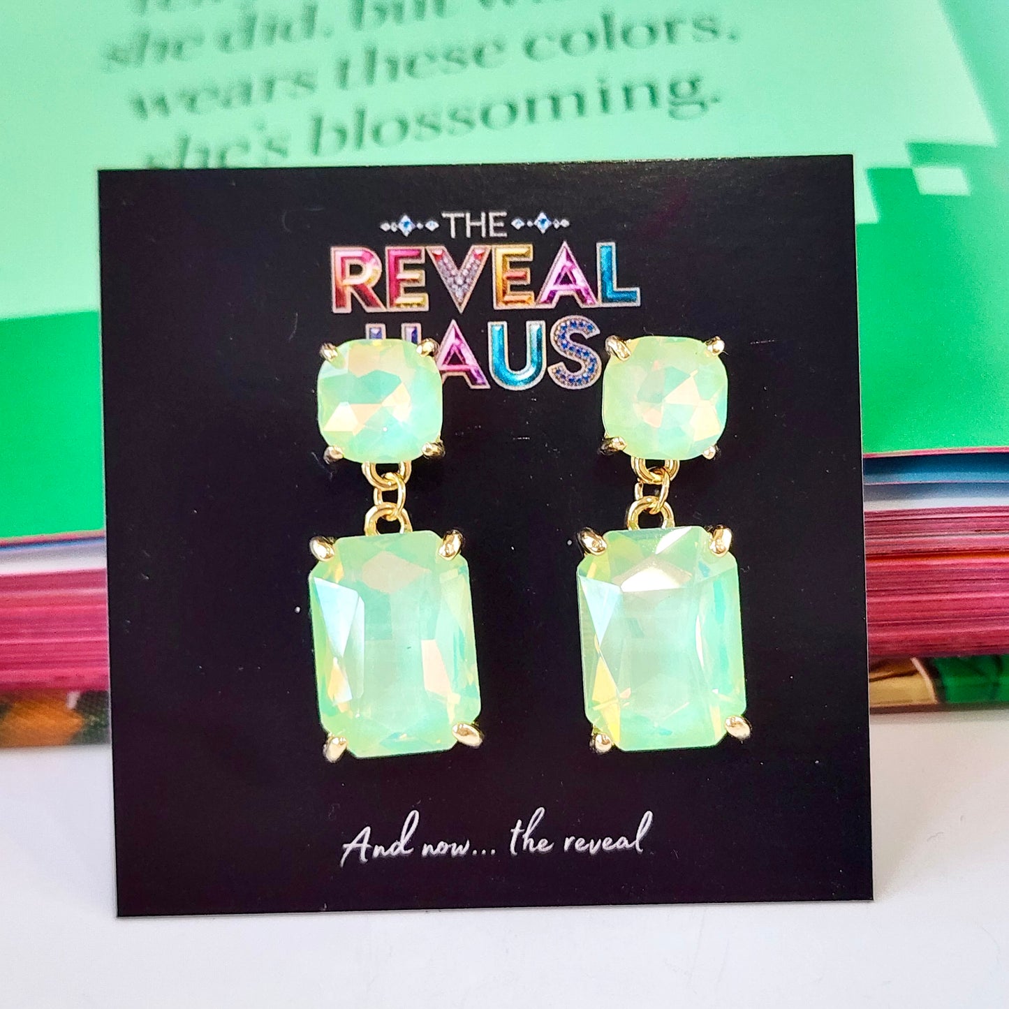 The Laura Crystal Earrings Drops
