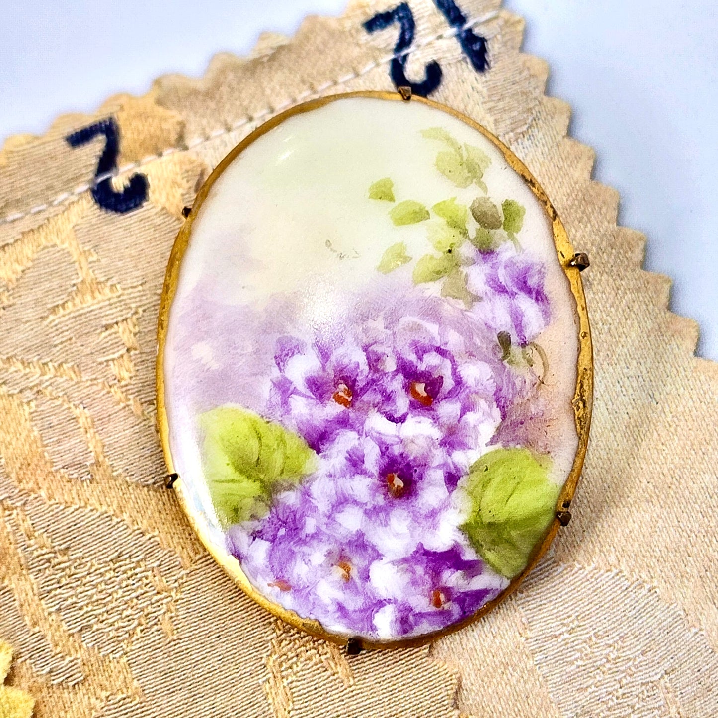 The Violet Parlour Antique Brooch