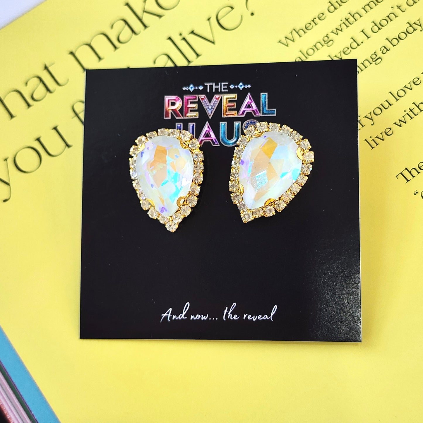 The Golden Glow Stud Earrings