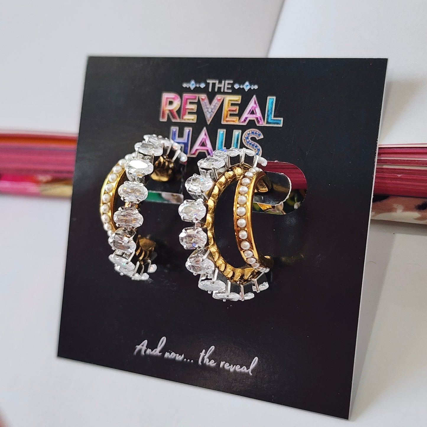 The Duet Mixed Metal Earrings