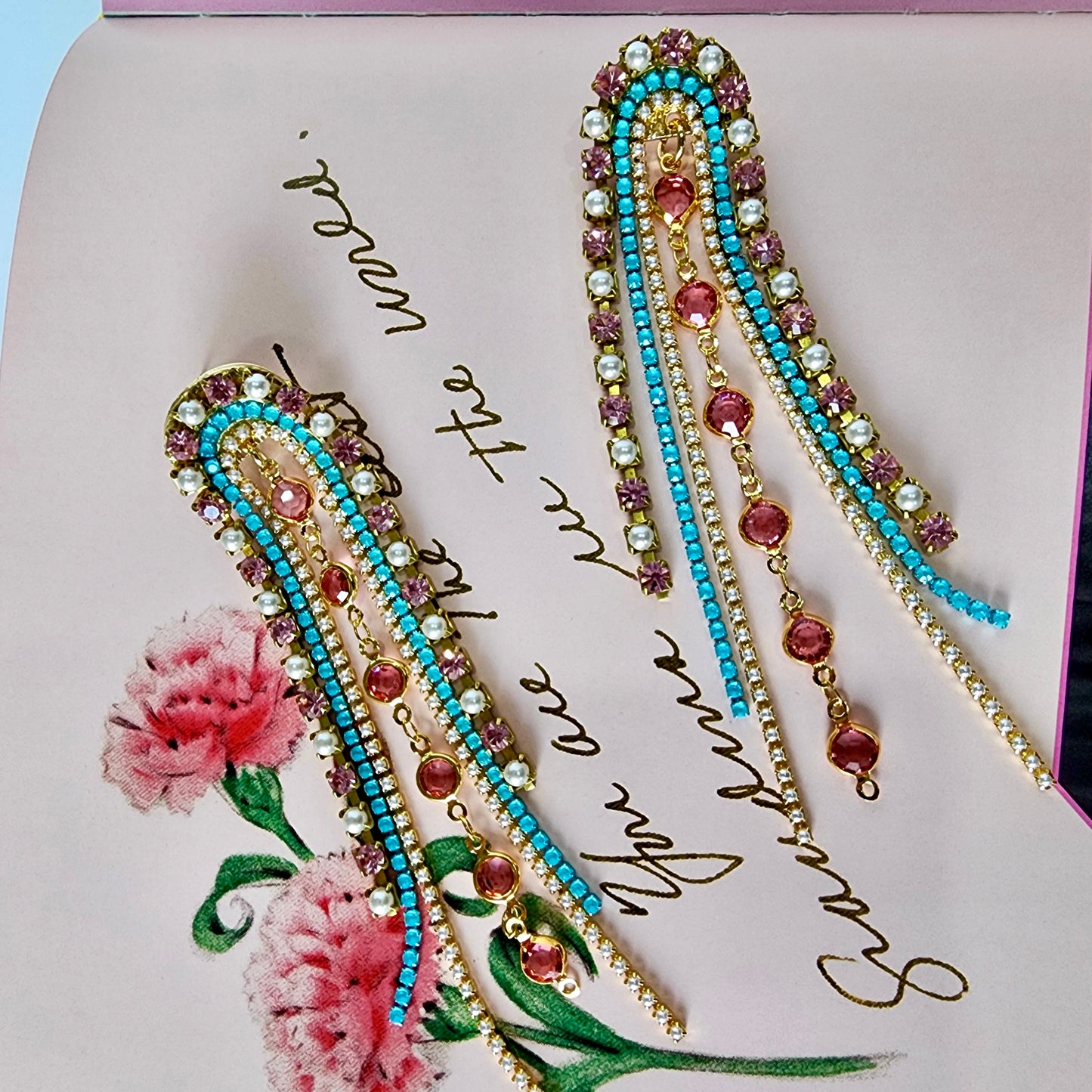 Daydream Crystal Earrings The Muse Collection