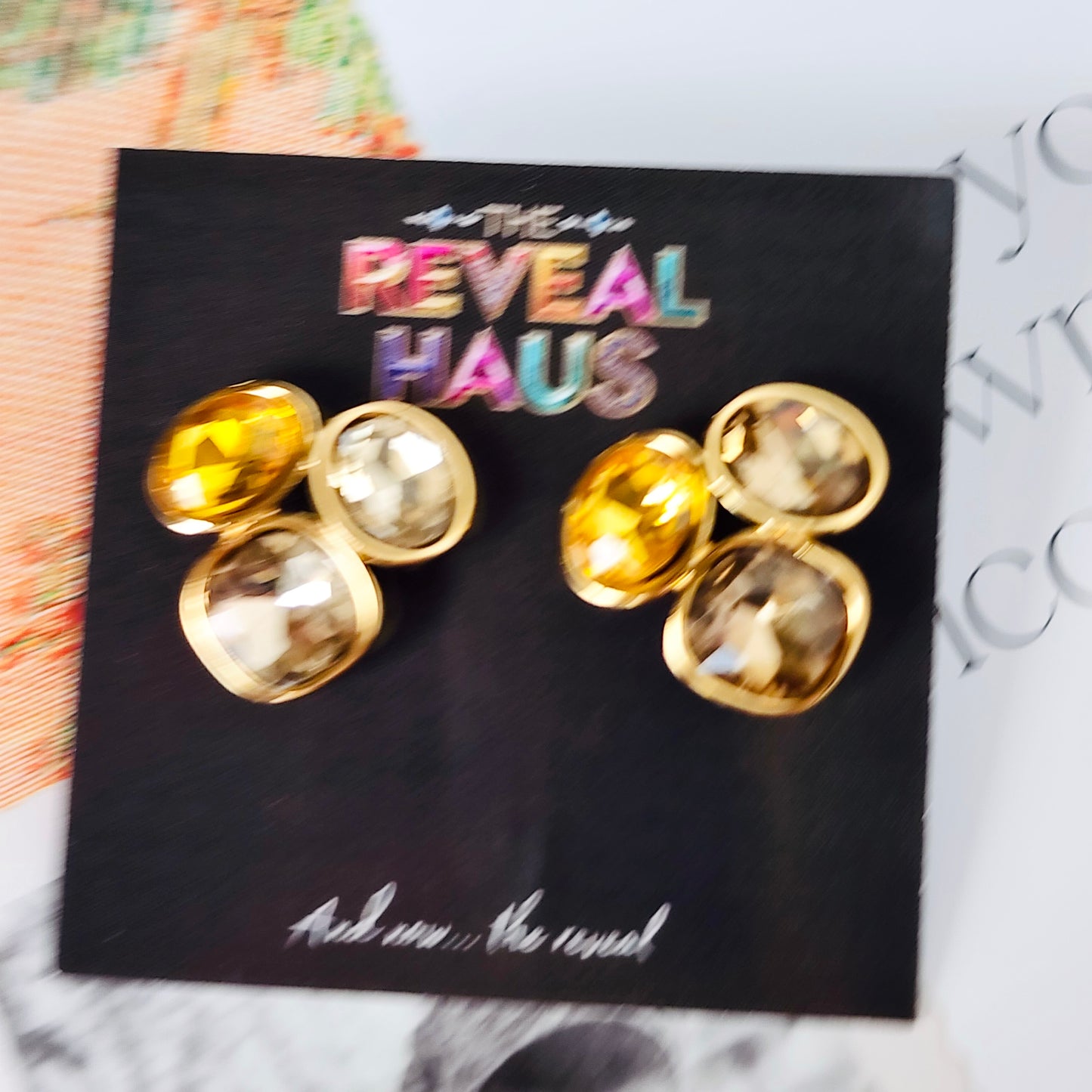 The Izzy Crystal Earrings