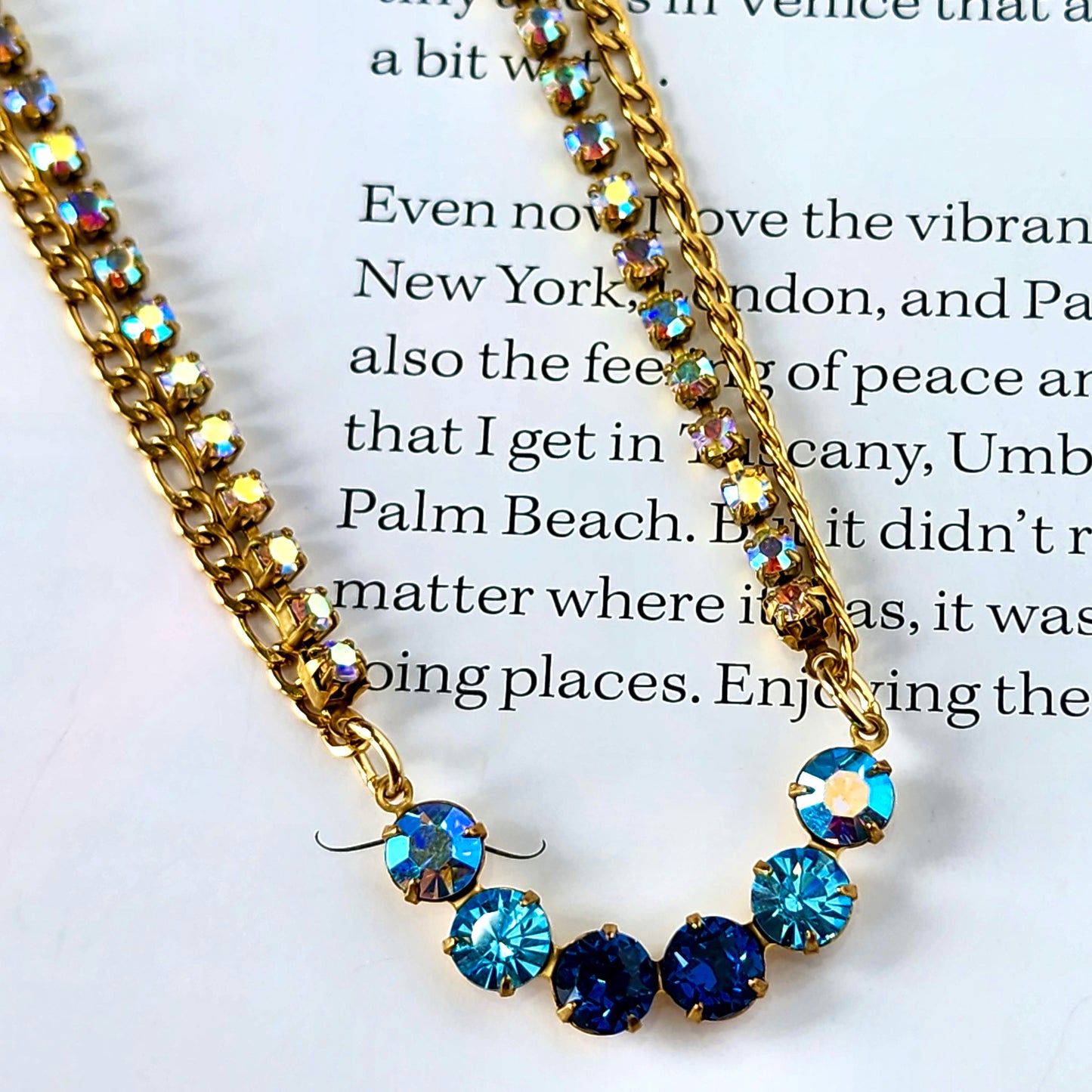The Muse Oceana Crystal Necklace