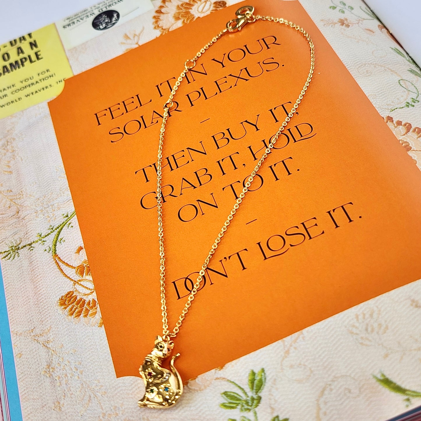 The Stray Sterling Gold Vermeil Necklace