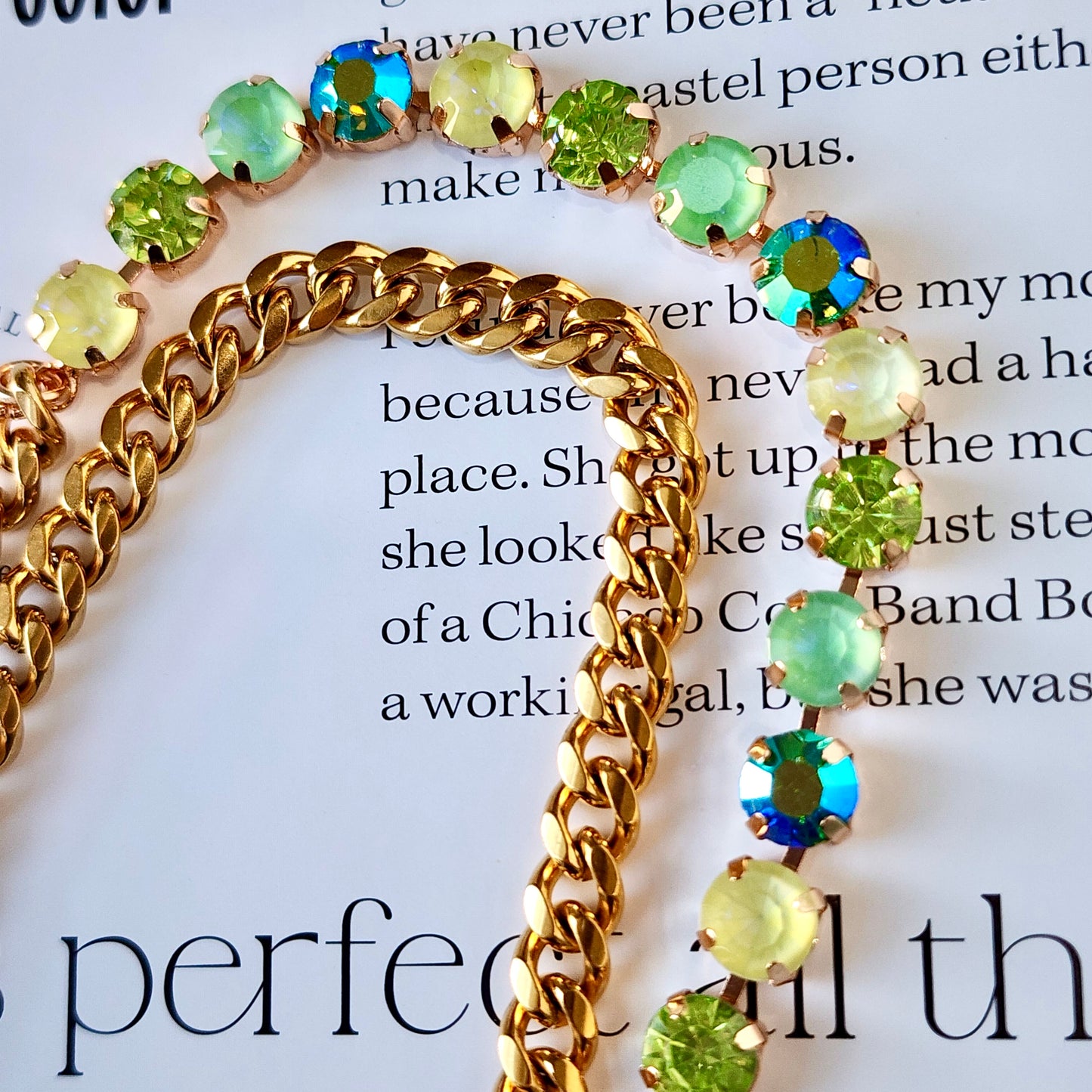 The Verona Crystal Cross Necklace