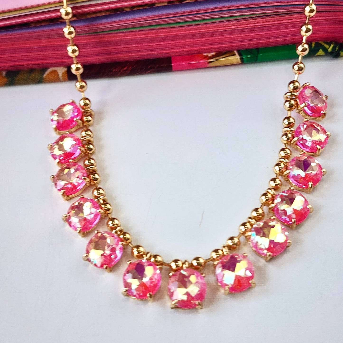 The Summer- Gemstone Necklace