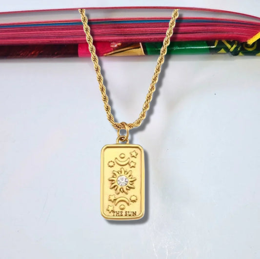 The Golden Sun Necklace