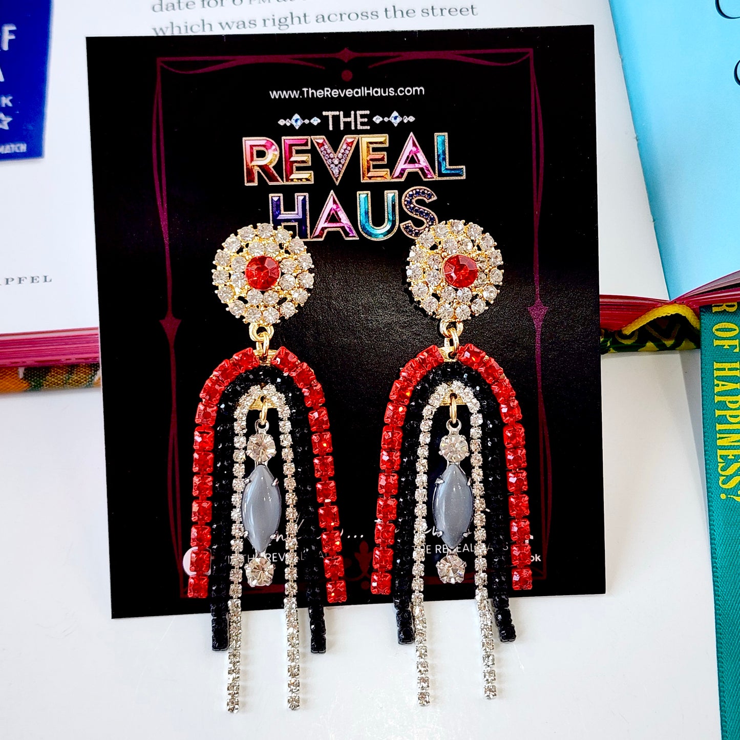 The Muse- Paris Nights Crystal Earrings