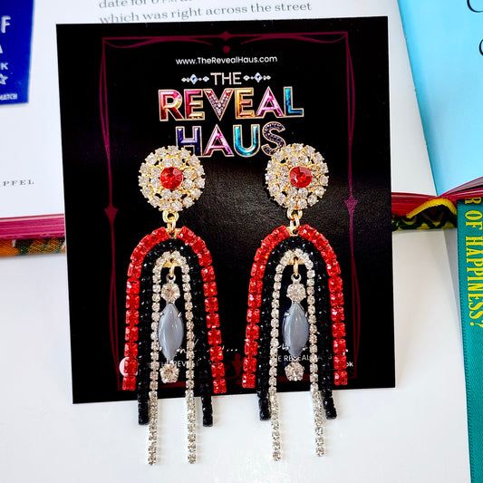The Muse- Paris Nights Crystal Earrings