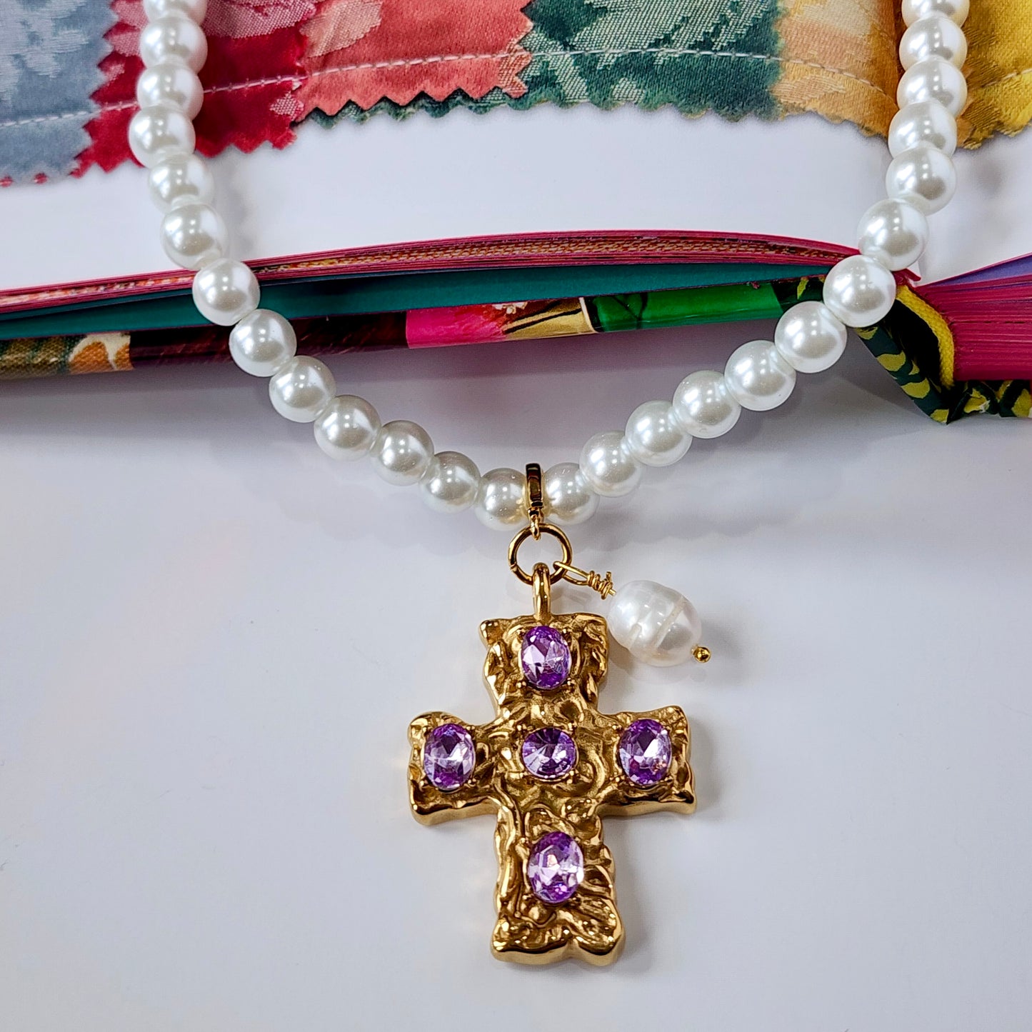 The Simone- Lavender Necklace