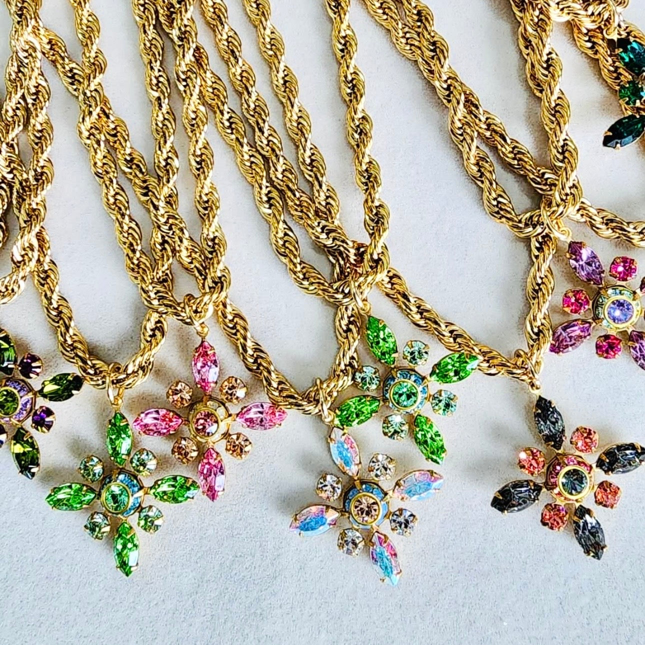 The Heirloom Crystal Collection- Emerald Starburst