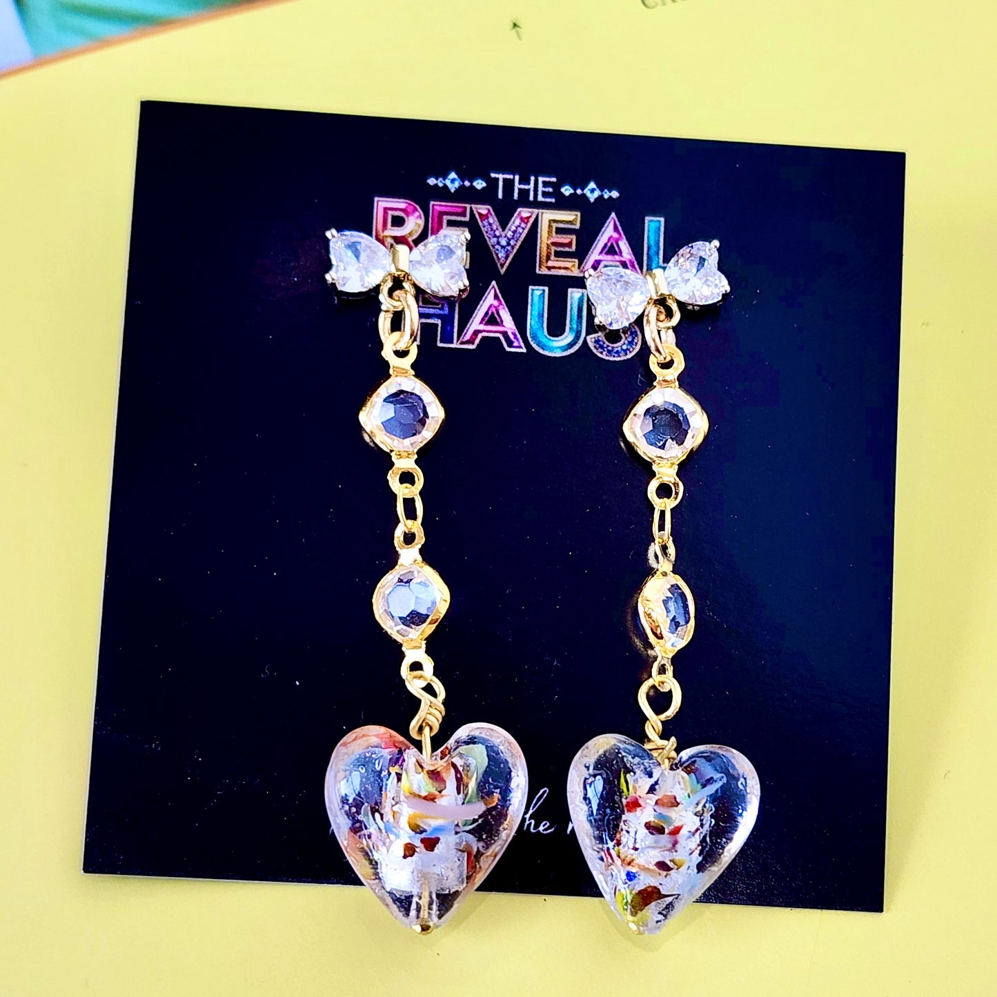 The Murano Heart Earrings