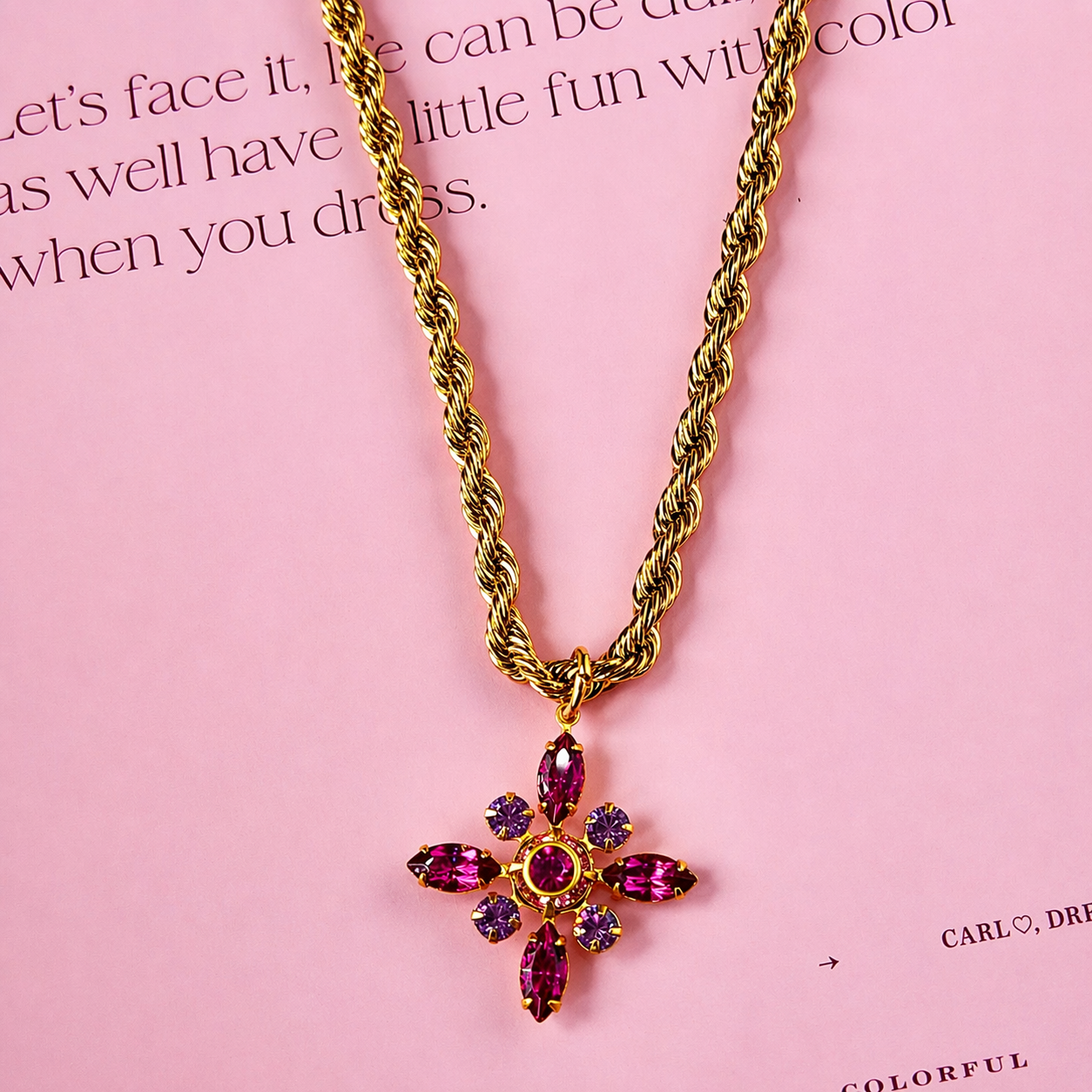 The Rose Heirloom Necklace