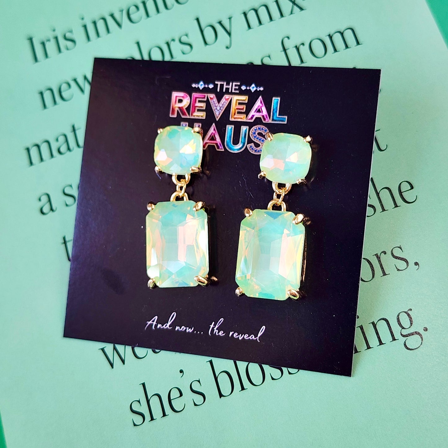 The Laura Crystal Earrings Drops