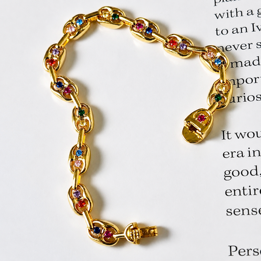 The Carousel Club Crystal Bracelet