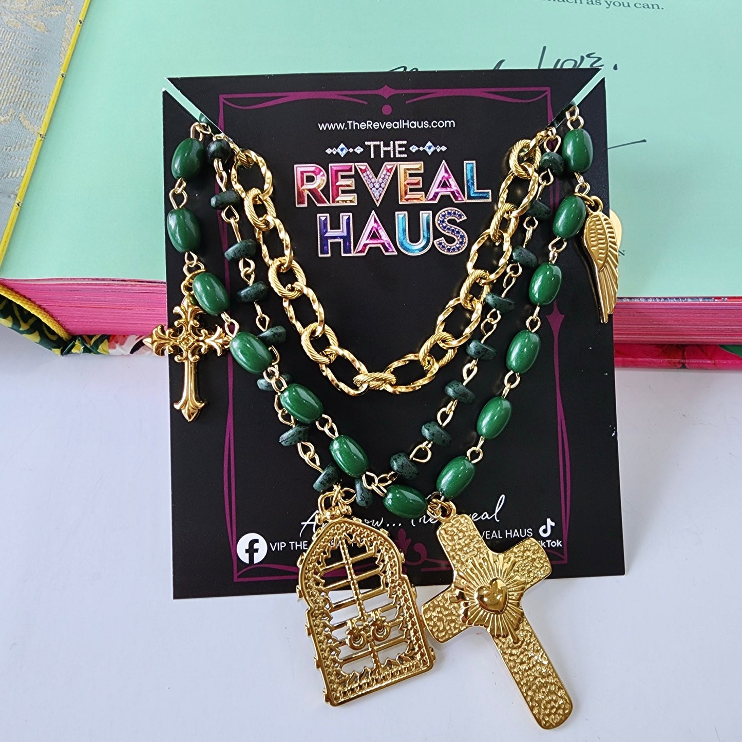 The Francesca Layered Charm Necklace
