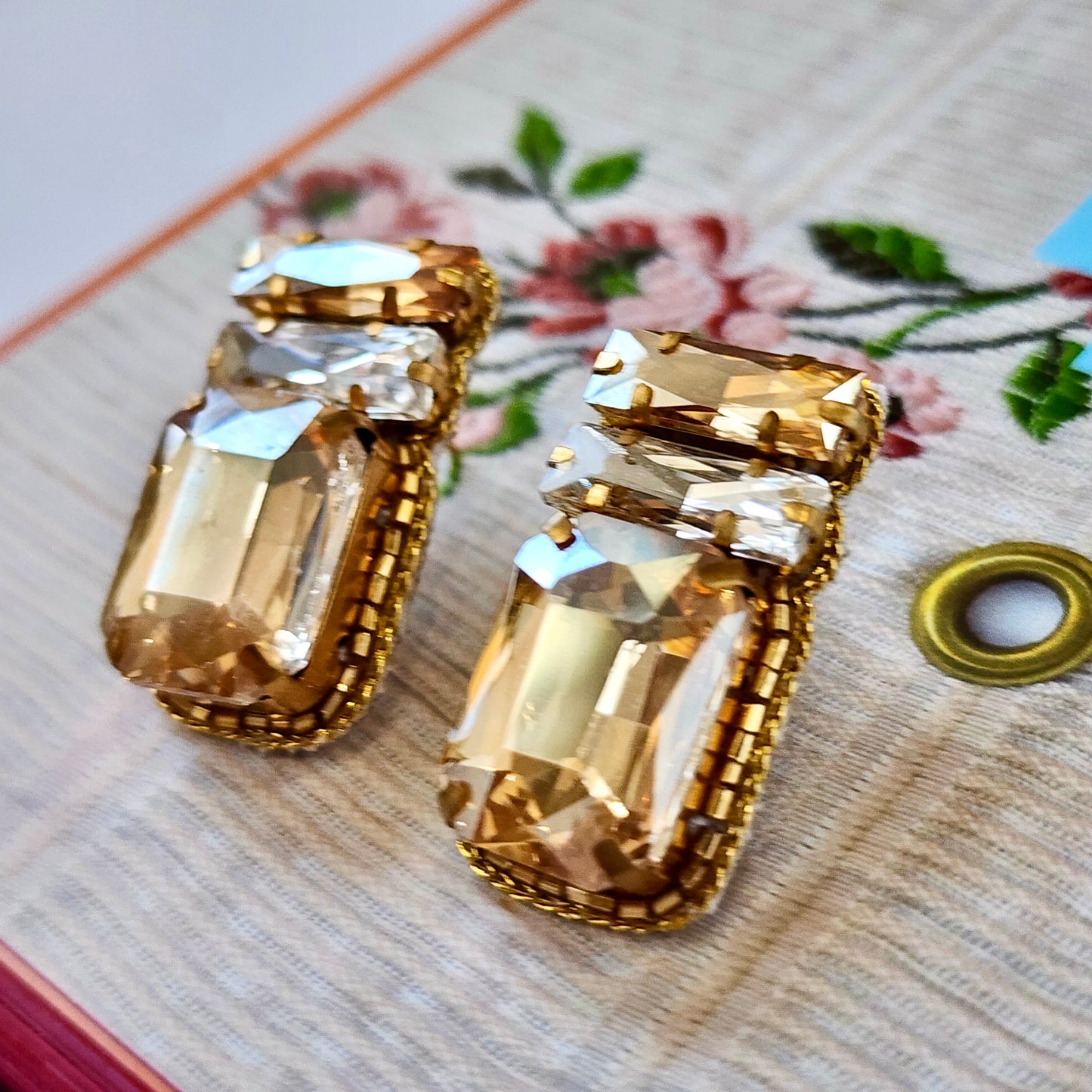 The Toasted Glam Earrings