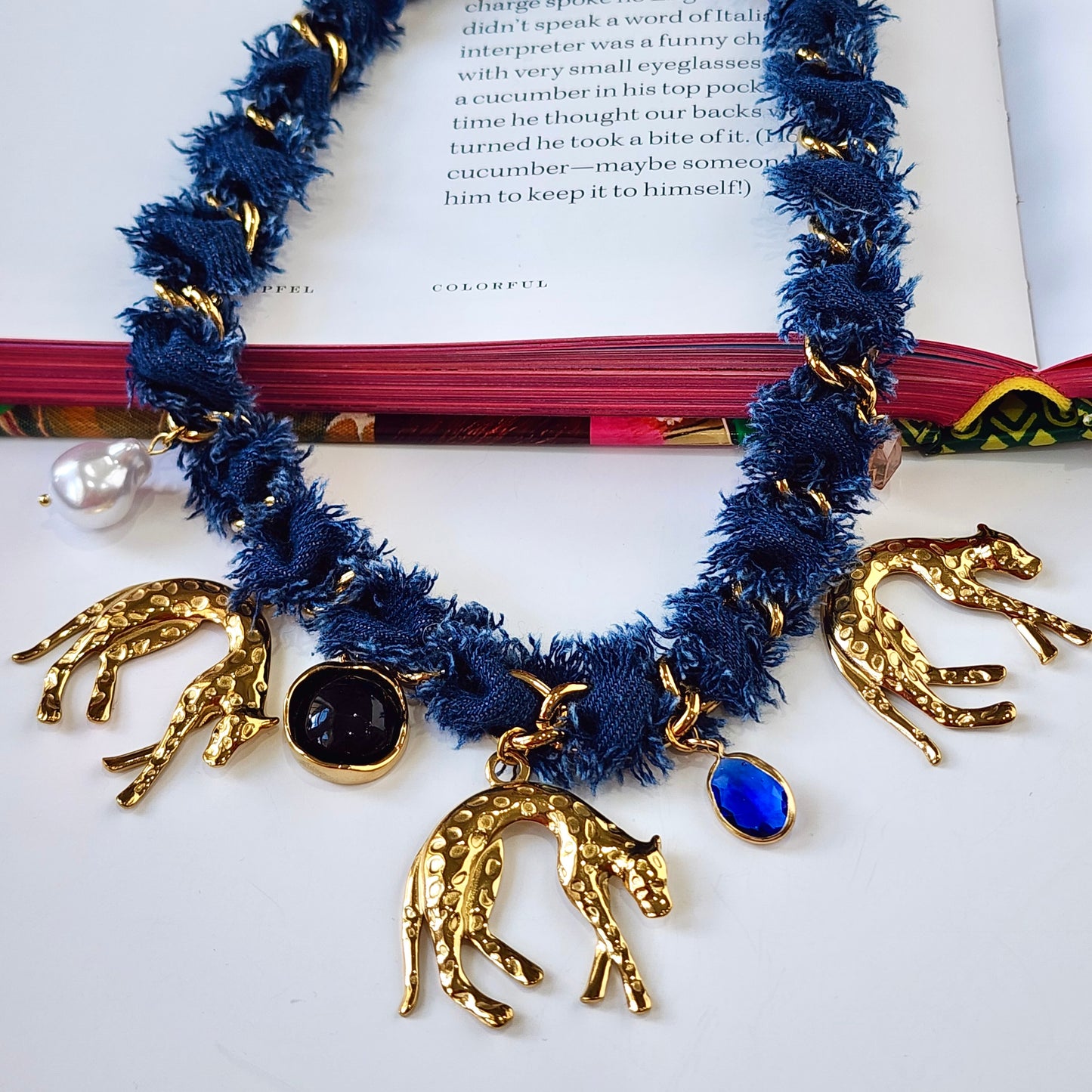 Midnight Panther Maximalist Necklace
