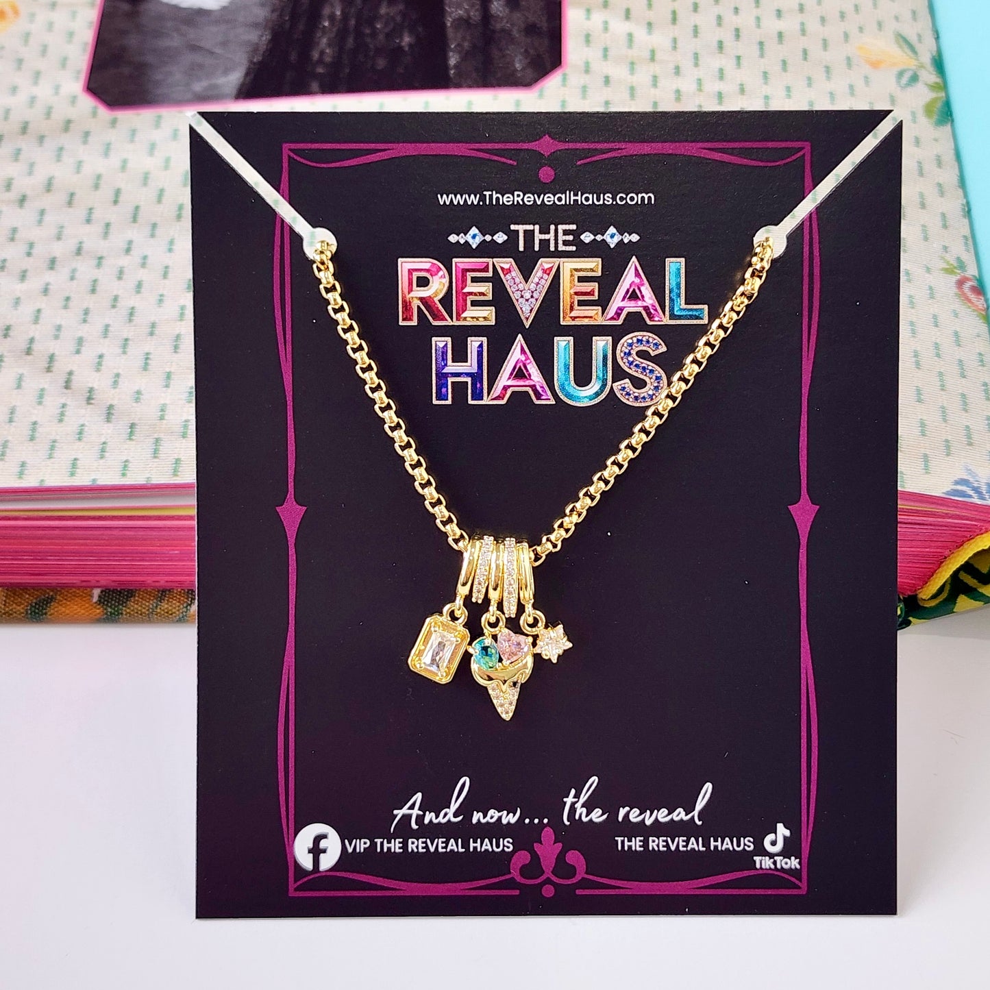 Gem Scoop Necklace