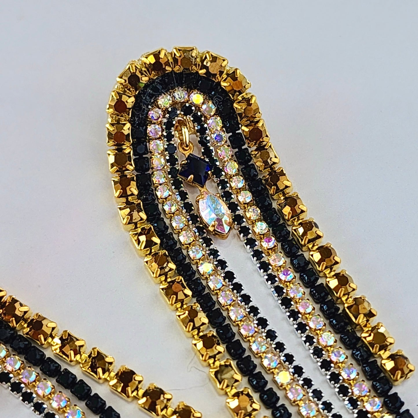 Disco Queen Crystal Earrings The Muse Collection
