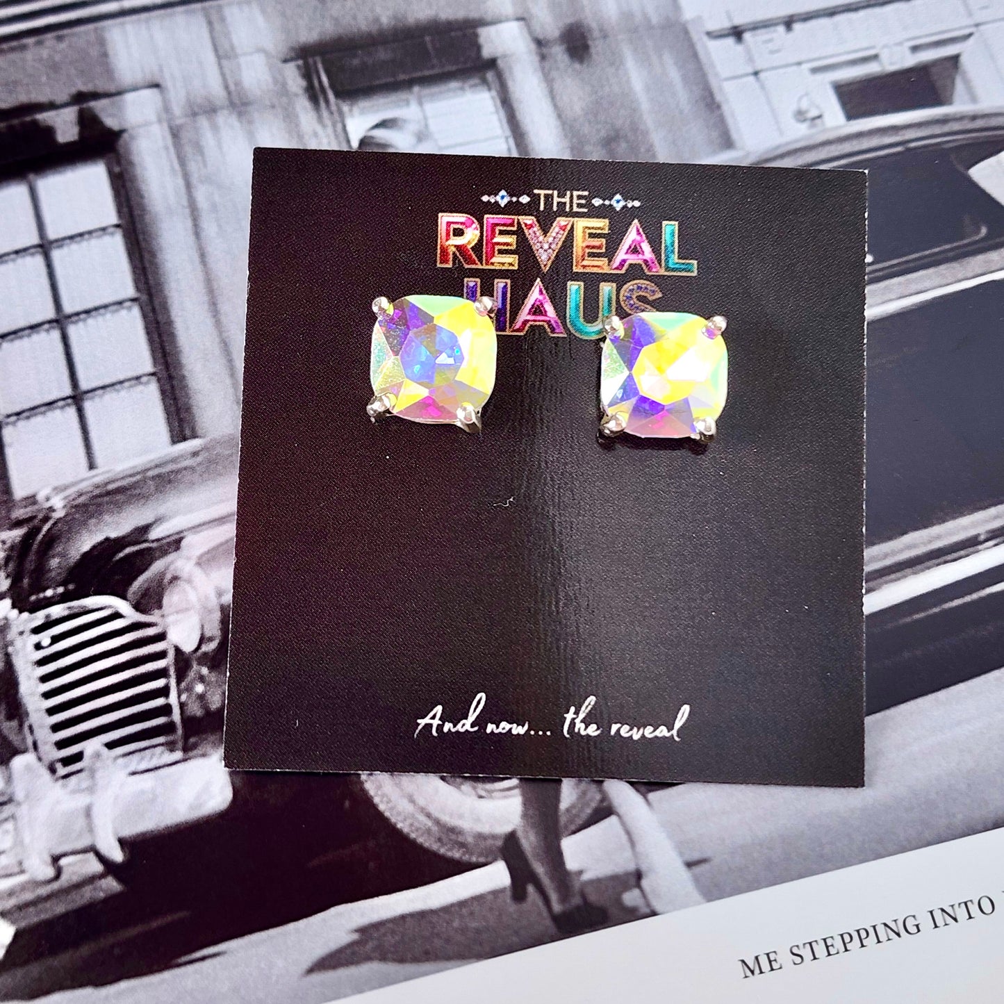 The Welch Crystal Earring Studs