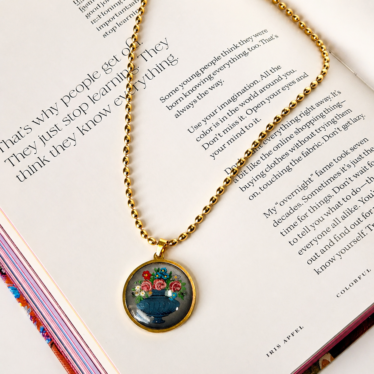 French Fleurs Necklace