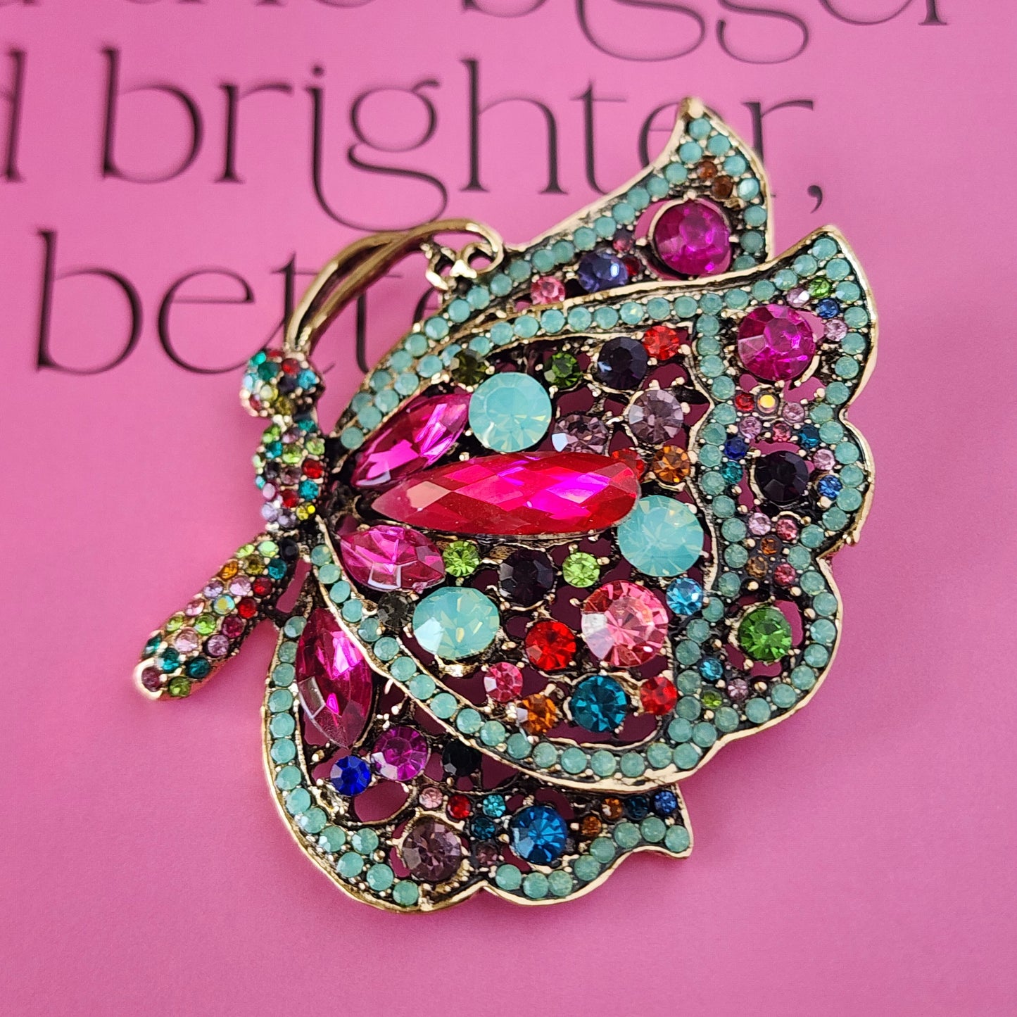 The Electric Garden Brooch