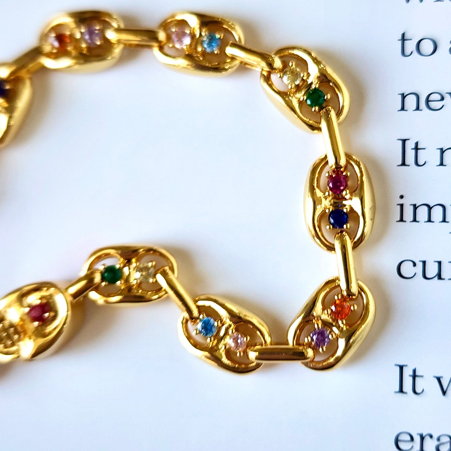The Carousel Club Crystal Bracelet