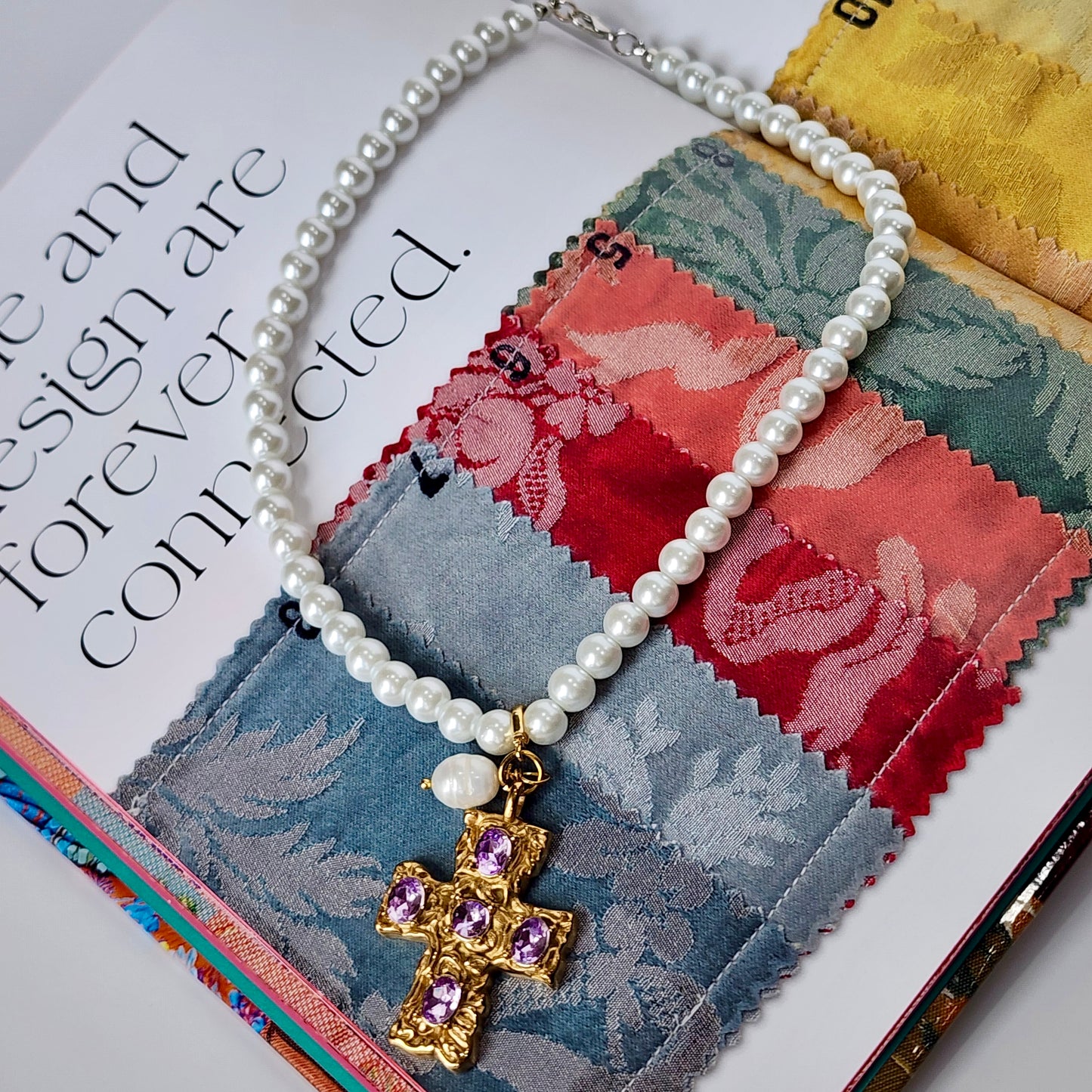 The Simone- Lavender Necklace