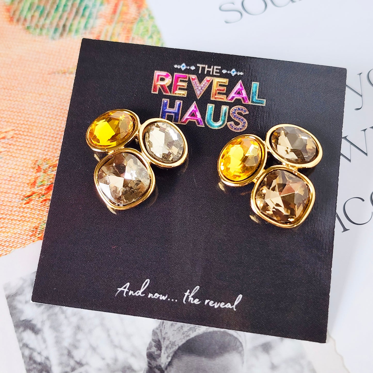The Izzy Crystal Earrings