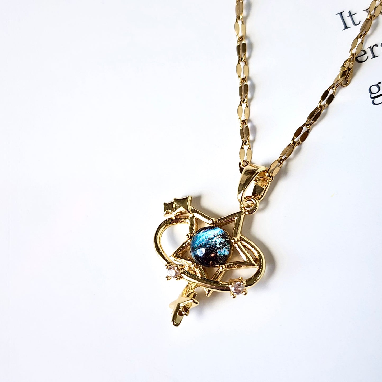 Starlit Orbit Necklace