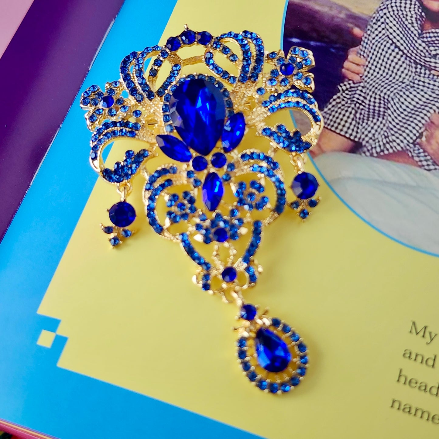 The Sapphire Palace Brooch