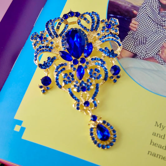 The Sapphire Palace Brooch