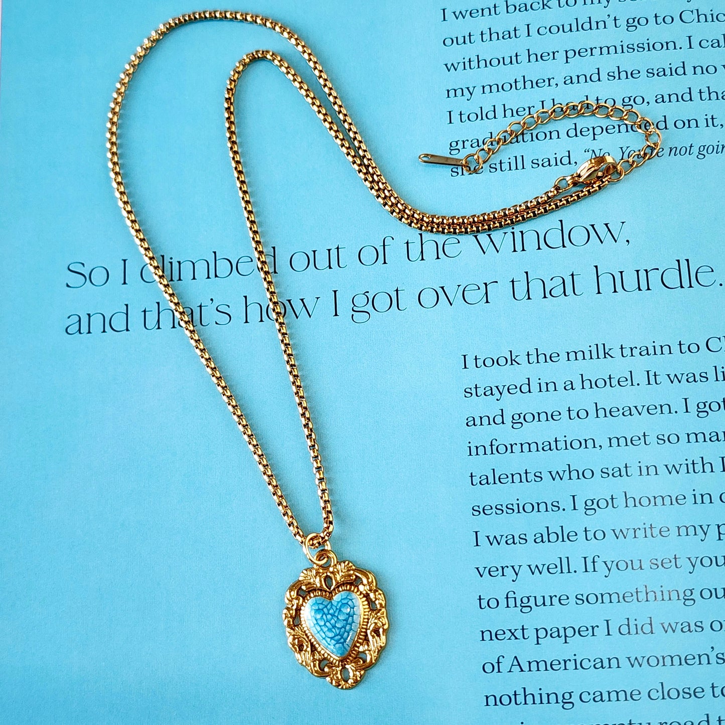 The Capri Heart Necklace