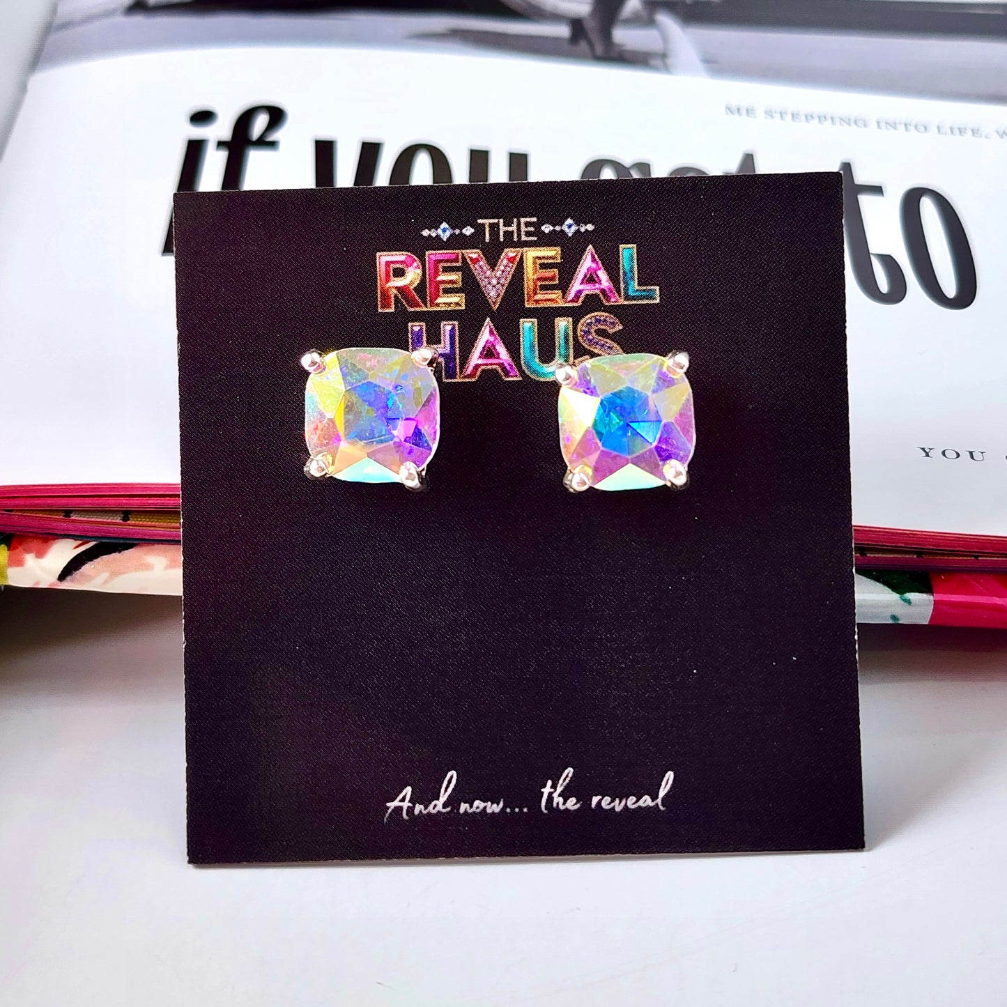 The Welch Crystal Earring Studs