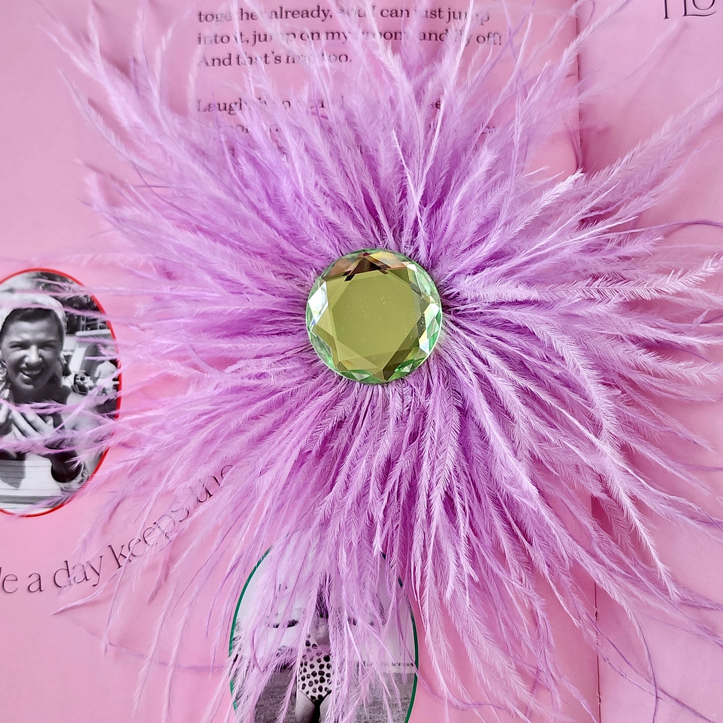 The Powder Puff Brooch