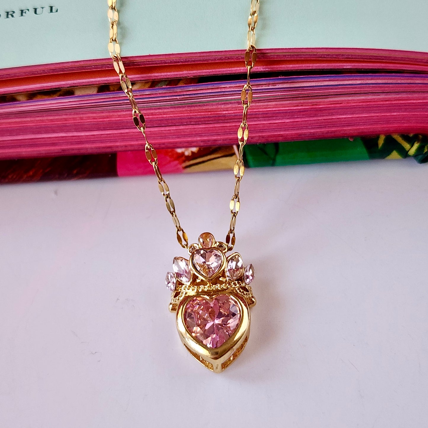 The Crowned Heart Necklace