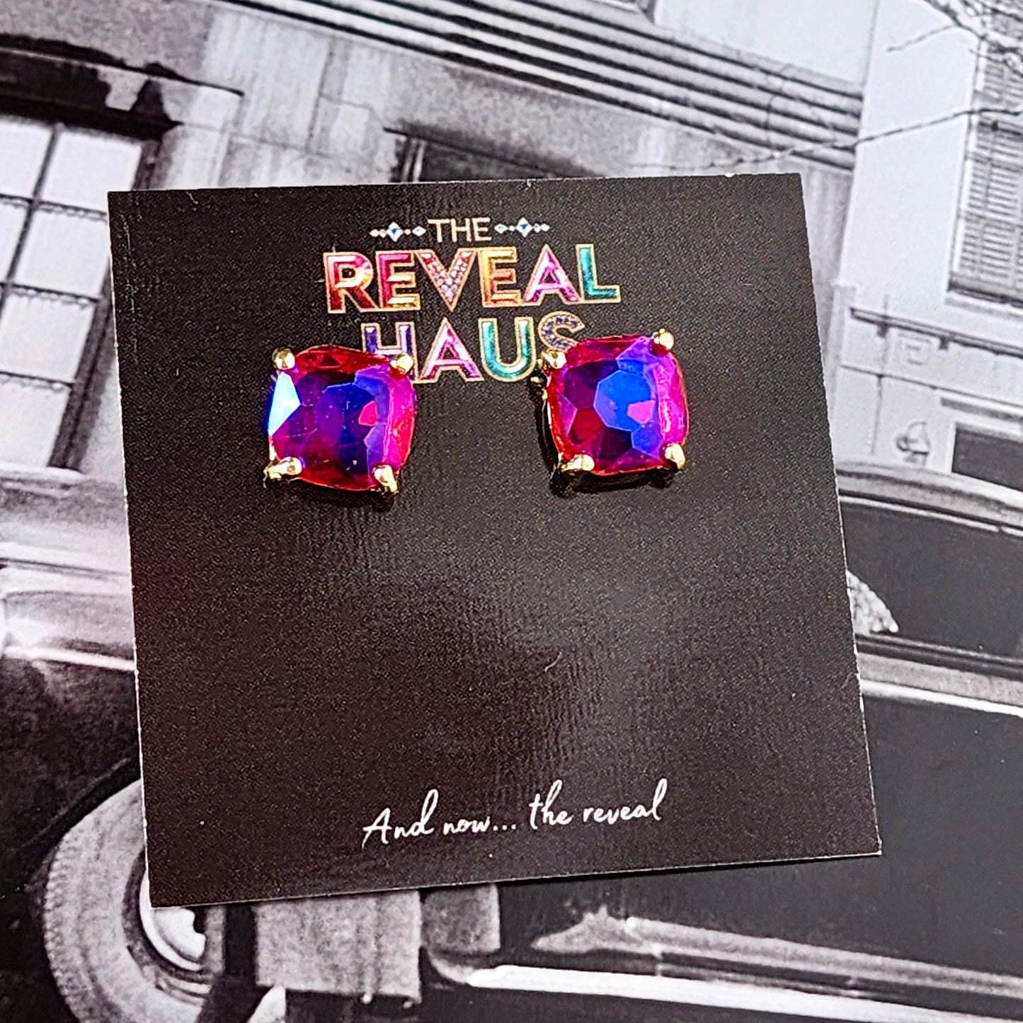 The Harlow Crystal Earring Studs
