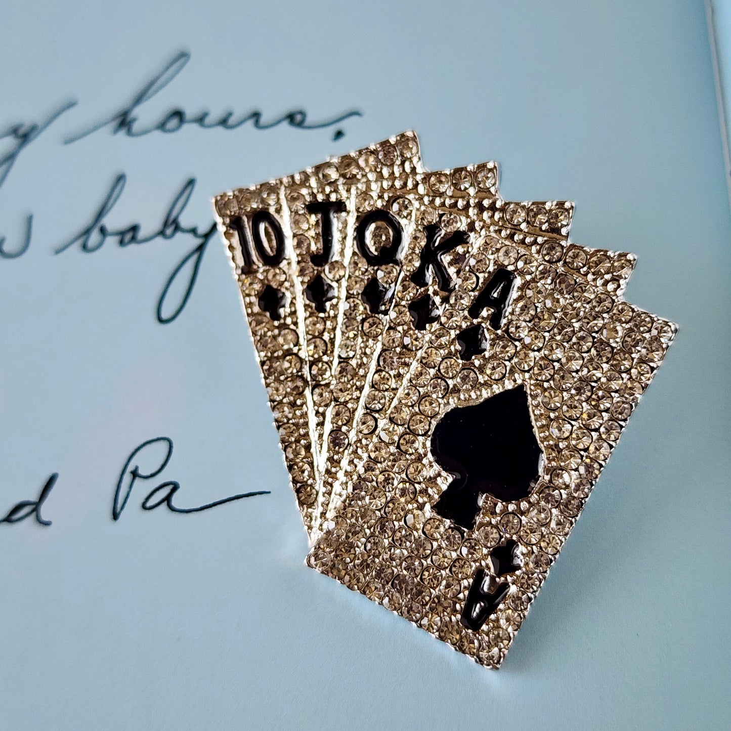 The Wild Card Brooch