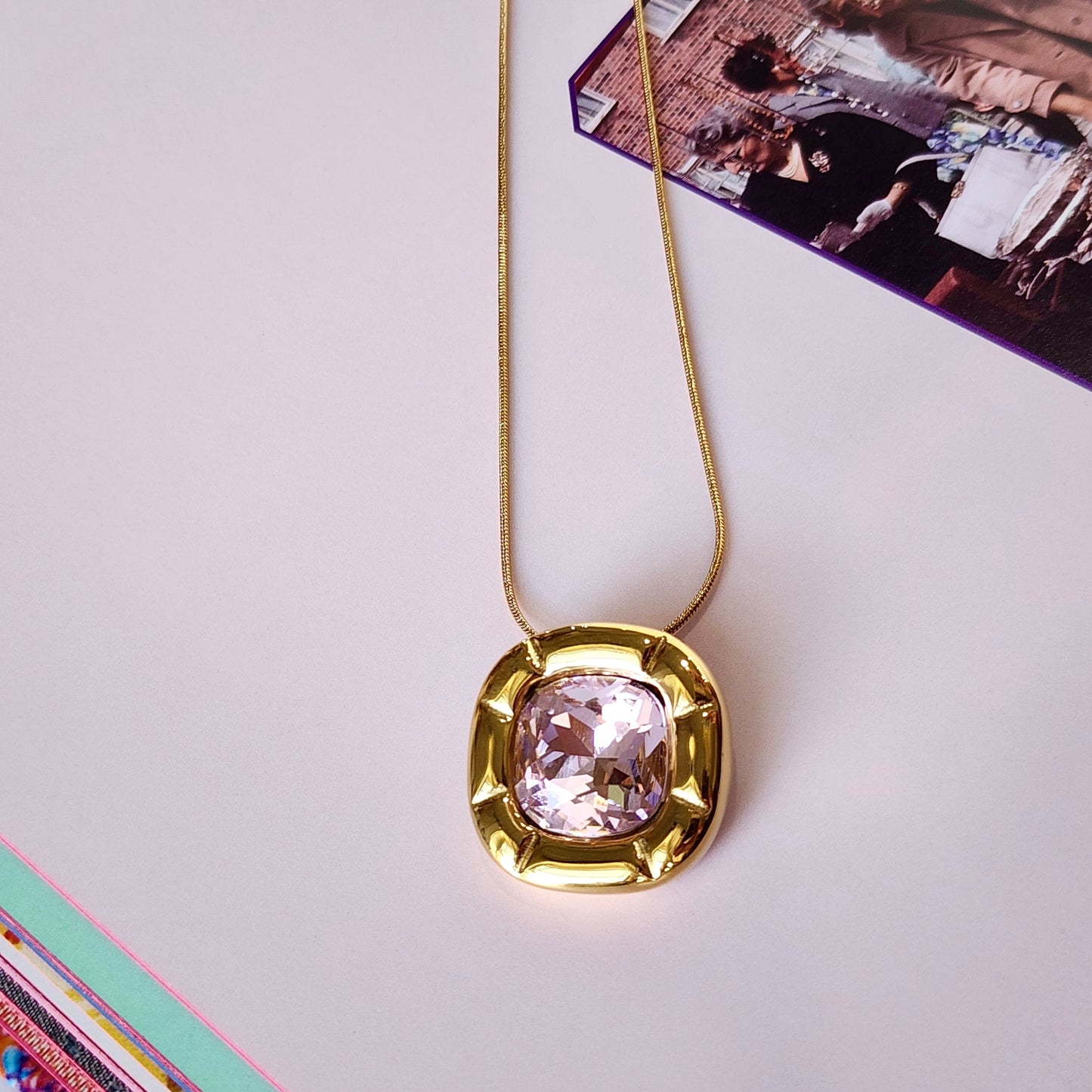 The Blanche Crystal Necklace